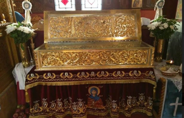 Σέρρες: Το Νεοχώρι Σιντικής υποδέχεται τα ιερά λείψανα της Αγίας Ειρήνης Χρυσοβαλάντου
