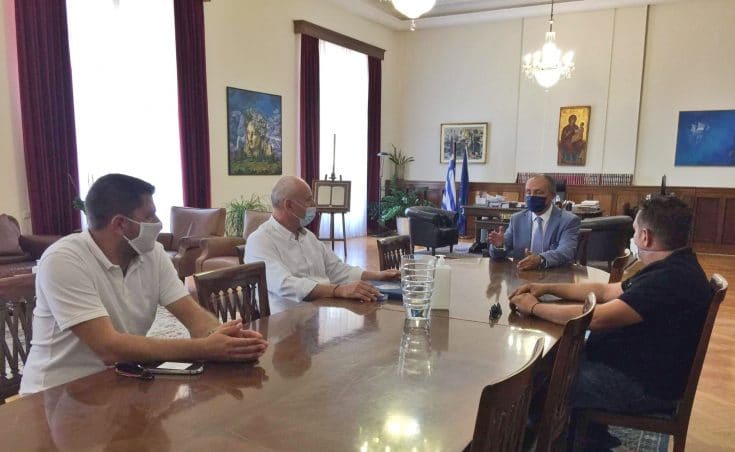 Συνάντηση του Προεδρείου της ΟΕΒΕΣΣ με τον Υφυπουργό Μακεδονίας – Θράκης Θ.  Καράογλου