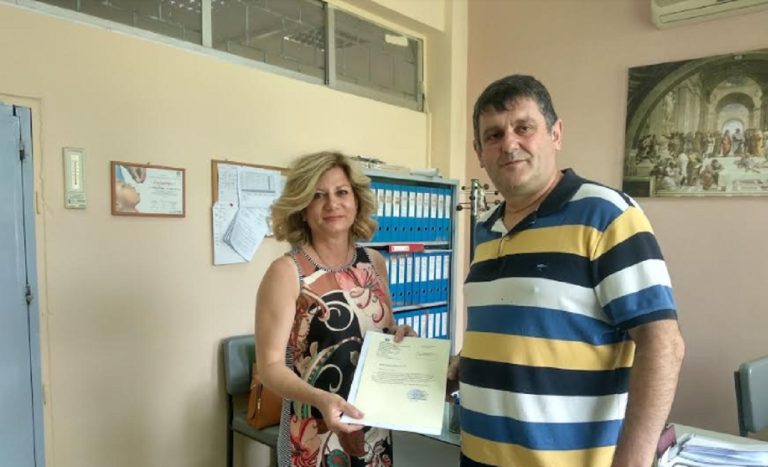 Σέρρες: Το Γυμνάσιο Λιβαδιάς τίμησε τον αρθρογράφο Χρήστο Κατσαρό