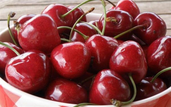 a bowl of cherries