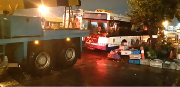 ΟΑΣΘ: Λεωφορείο από τη Λειψία έπιασε φωτιά εν κινήσει- «Μας φόρτωσαν σαπάκια» λένε εργαζόμενοι