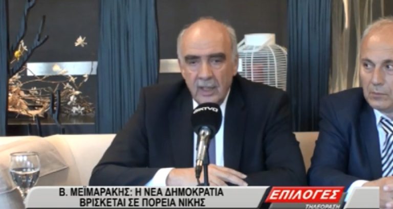 Βαγγέλης Μεϊμαράκης από τις Σέρρες: «Η Νέα Δημοκρατία βρίσκεται σε μία πορεία νίκης» (video)
