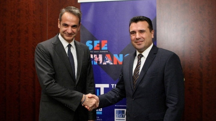 Κυρ. Μητσοτάκης: Η εφαρμογή της Συμφωνίας των Πρεσπών προϋπόθεση για την ευρωπαϊκή προοπτική της Βόρειας Μακεδονίας