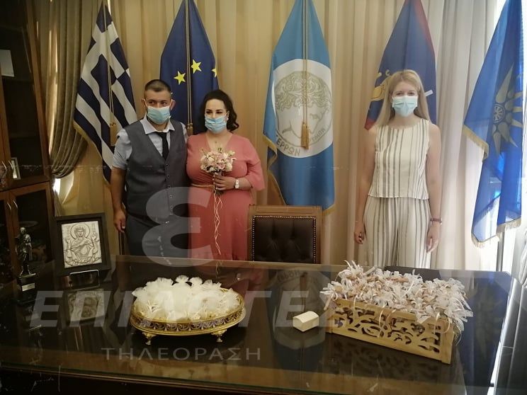 Σέρρες: Παντρεύτηκε η Γεωργία Μαρία Θαλασσινού και ο Ιωάννης Μουρατίδης