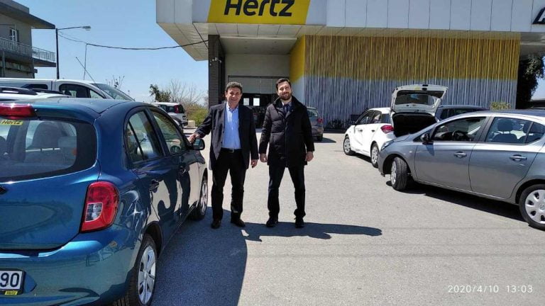 Η εταιρεία Autohellas Hertz παραχώρησε αυτοκίνητο στον Δήμο Νέας Ζίχνης για το “Βοήθεια στο Σπίτι”