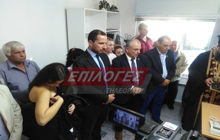 Εγκαινιάστηκε το πολιτικό γραφείο του βουλευτή της Ελληνικής Λύσης Κώστα Μπούμπα