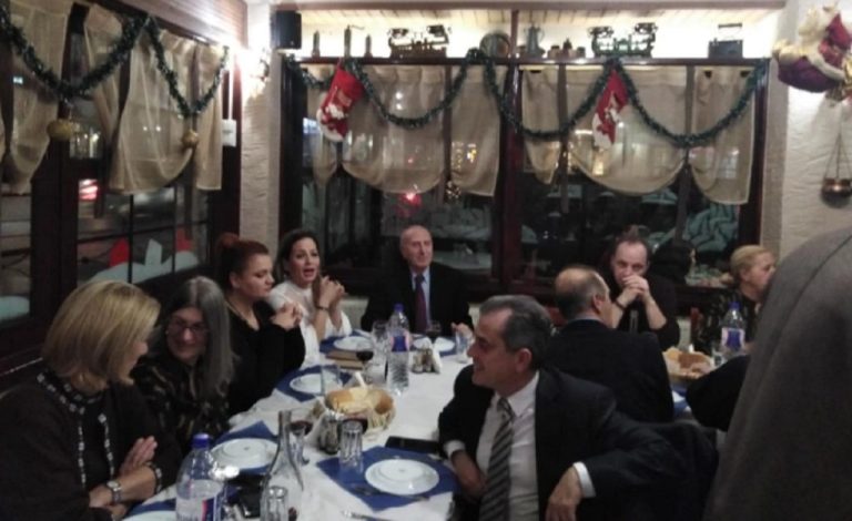 Σέρρες : Δείπνο από τον Γιάννη Μωησιάδη στους Σερραίους δημοσιογράφους(φωτο)