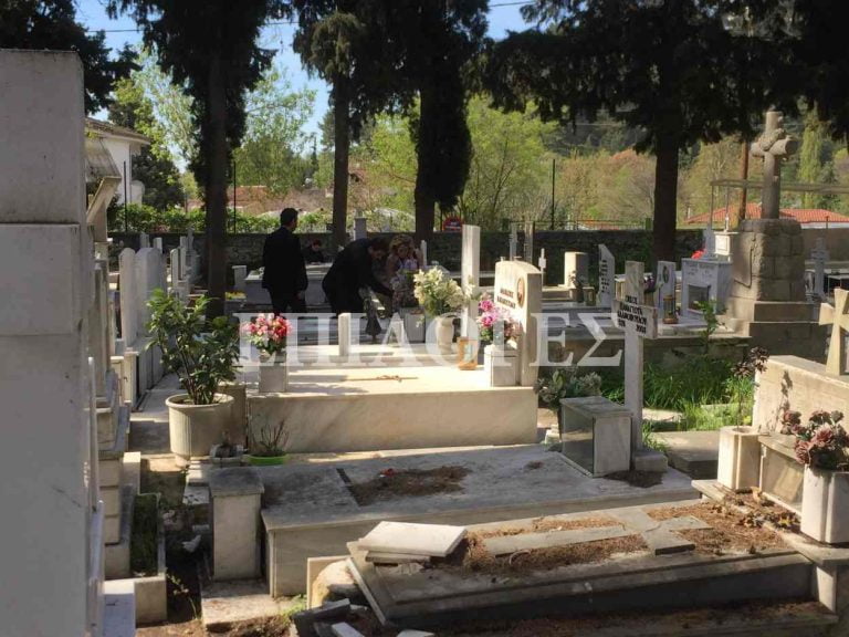 Ο δήμος Σερρών άναψε τα καντηλάκια στα κοιμητήρια (video)