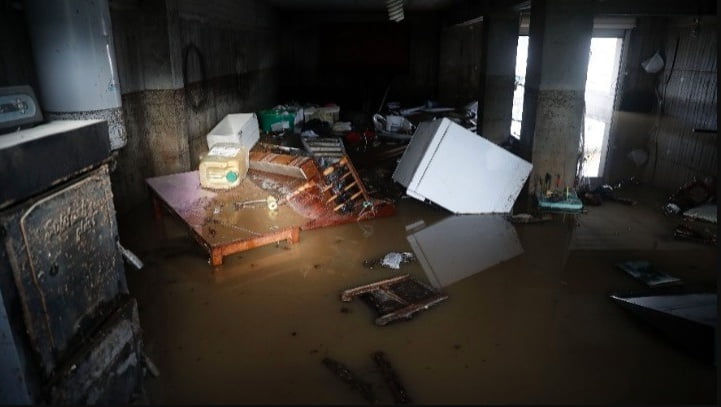 Κακοκαιρία «Γηρυόνης»: Στη Θάσο έπεσαν 464 χιλιοστά βροχής, τις τελευταίες έξι ημέρες