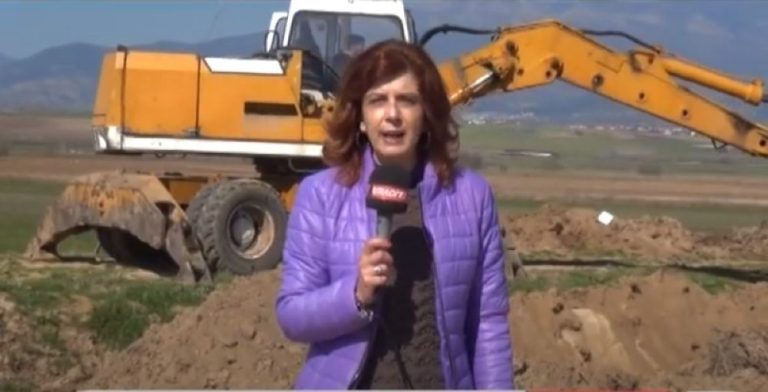 Σέρρες: Εργασίες της αντιπεριφέρειας στον δρόμο Τούμπας Παραλιμνίου (video)