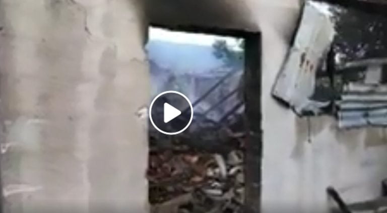 Σέρρες: Παιδιά έπαιζαν … και έβαλαν φωτιά σε πτηνοτροφείο-αποθήκη στο Ροδολίβος (video)