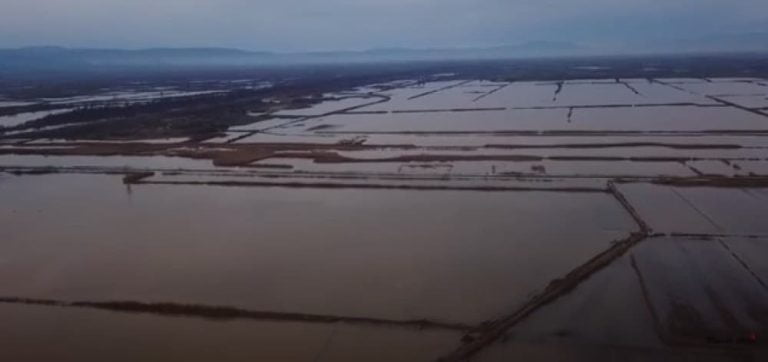 Σέρρες: Floods by drone – Οι πλημμύρες του Στρυμόνα