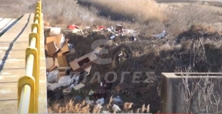 Σέρρες: Σκουπίδια έξω από τον κάδο στην Βαμβακιά- Ζητούν και δεύτερο κάδο οι κάτοικοι (video)