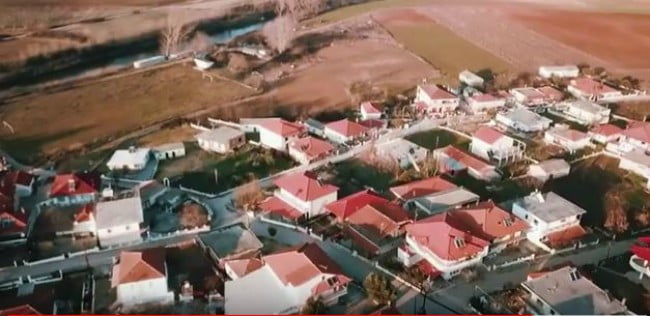 Συμβολή Σερρών από drone- Το πανέμορφο χωριό που πήρε το όνομά του από την συμβολή δυο ποταμών (video)