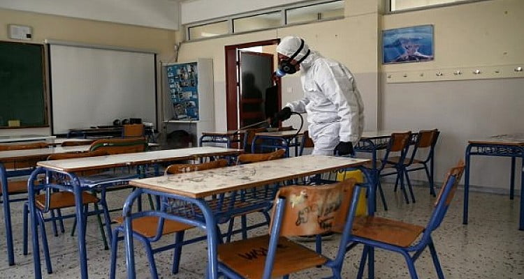 Κορονοϊός στη Θεσσαλονίκη: Τρεις μαθητές ασυμπτωματικοί – Απολυμάνθηκαν τρία σχολεία