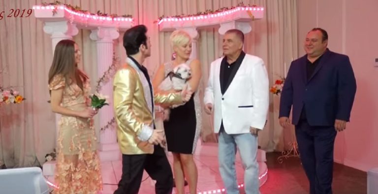 Ο Γιώργος Τράγκας παντρεύτηκε για τρίτη φορά στο Λας Βέγκας (video)