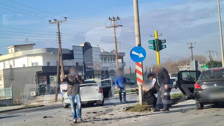 Σέρρες-  Τώρα: Τροχαίο ατύχημα στο ύψος του ΣΕΡΓΑΛ -φωτο