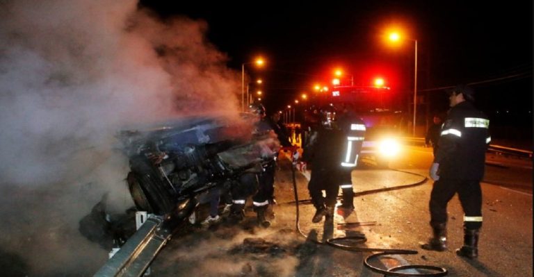Τροχαίο στον Λαγκαδά Θεσσαλονίκης: Νεκρός ο 31χρονος οδηγός, τρεις τραυματίες