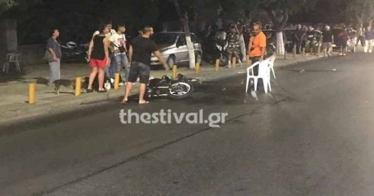 Θεσσαλονίκη: Κατέληξε η ηλικιωμένη που παρασύρθηκε από μοτοσικλέτα – Σε σοβαρή κατάσταση ο οδηγός