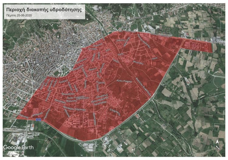 ΔΕΥΑ Σερρών: Διακοπή υδροδότησης αύριο Πέμπτη λόγω βλάβης- Δείτε σε ποιες περιοχές