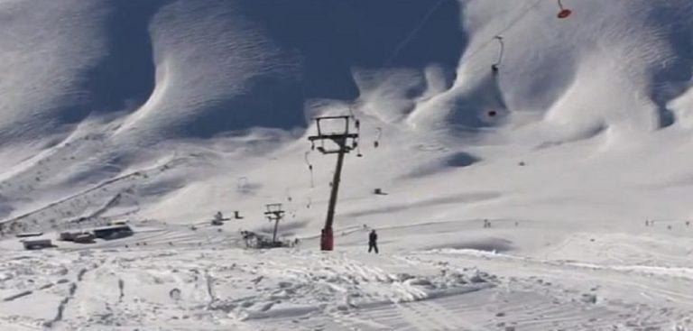 Έκλεισε το χιονοδρομικό κέντρο του Φαλακρού – Φόβοι για χιονοστιβάδες