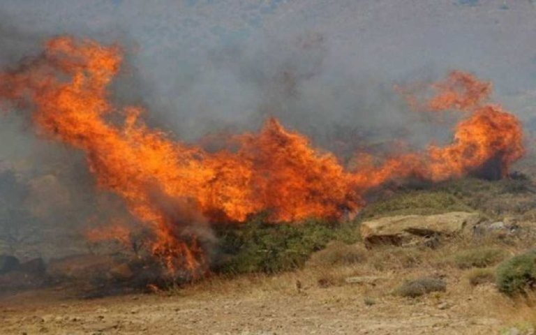 Κύπρος: Φωτιά ξέσπασε στην επαρχία Λευκωσίας