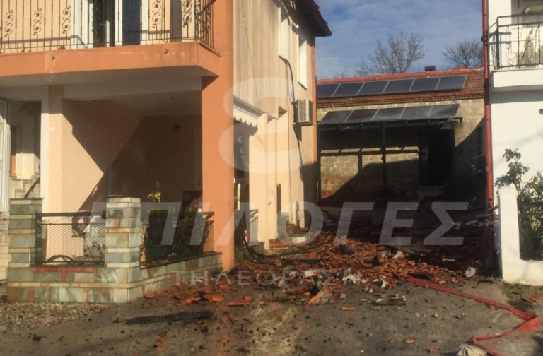 Σέρρες: Φωτιά σε ξυλολέβητα σε σπίτι στην Ευκαρπία- Καταστράφηκε εντελώς η σκεπή
