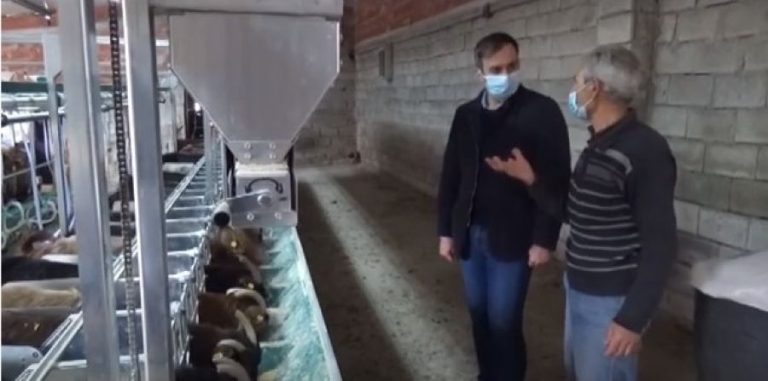 Σέρρες: Επίσκεψη Τάσου Χατζηβασιλείου σε κτηνοτροφική μονάδα (video)