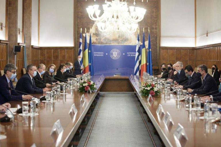 Η ενίσχυση της περιφερειακής ενεργειακής ασφάλειας στο επίκεντρο της συνάντησης του Κώστα Σκρέκα με τον Ρουμάνο Υπουργό Ενέργειας