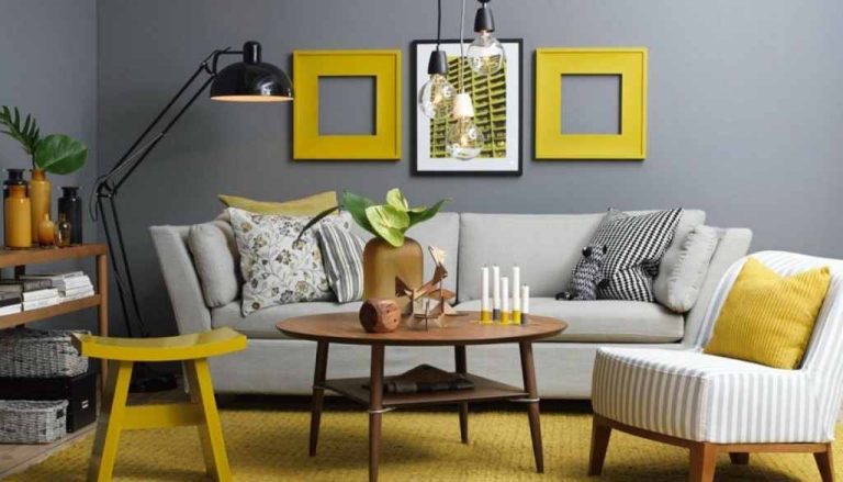 Γκρι και κίτρινο: Ένας εκπληκτικός συνδυασμός χρωμάτων για κάθε δωμάτιο!