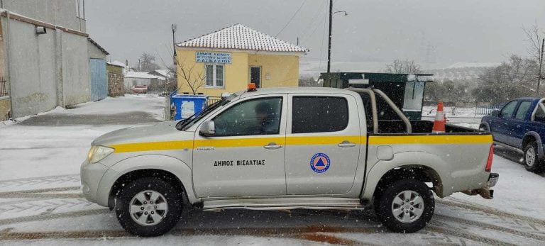 Σέρρες: Προσοχή στο ορεινό επαρχιακό δίκτυο Νιγρίτας – Σοχού λόγω χιονόπτωσης
