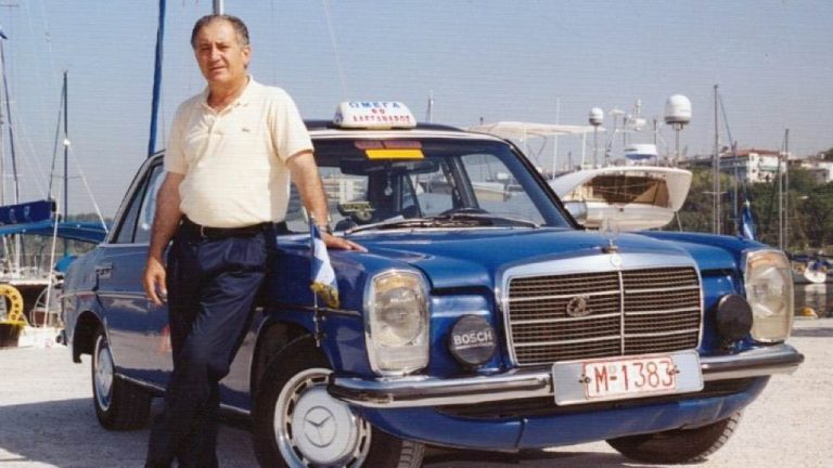 Θεσσαλονίκη: Οδηγός ταξί από την Καλαμαριά, διένυσε 4,6 εκατομμύρια χιλιόμετρα με μια Mercedes 240D