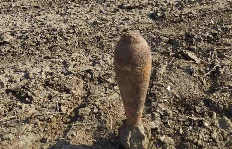 Σέρρες: Αγρότης βρήκε οβίδα του Β’ Παγκοσμίου Πολέμου στο χωράφι του
