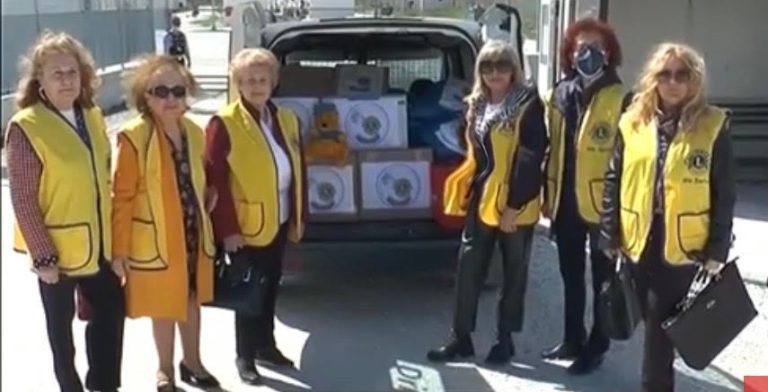 Η Λέσχη LIONS Στρυμονιάς παρέδωσε ανθρωπιστική βοήθεια στους φιλοξενούμενους Ουκρανούς της δομής Σερρών – video