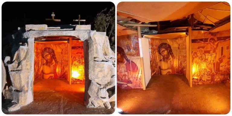 Σέρρες: Ο “τάφος του Χριστού” στον ελαιώνα της Αγίας Παρασκευής στο Σιδηρόκαστρο