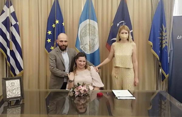 Σέρρες- Παντρεύτηκαν ο Ελευθέριος Σαρηδάκης και η Πασχαλιά Ντισλή