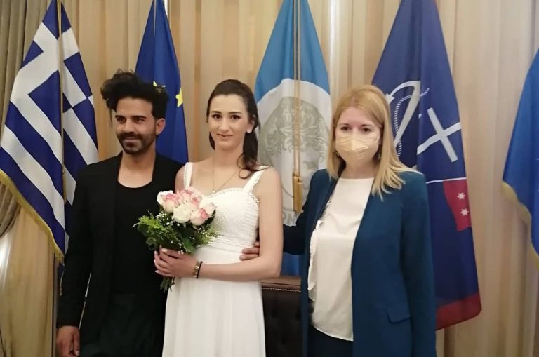 Σέρρες- Παντρεύτηκαν ο Θεόδωρος Φωτίδης και η Ελένη Ζουρνατζόγλου