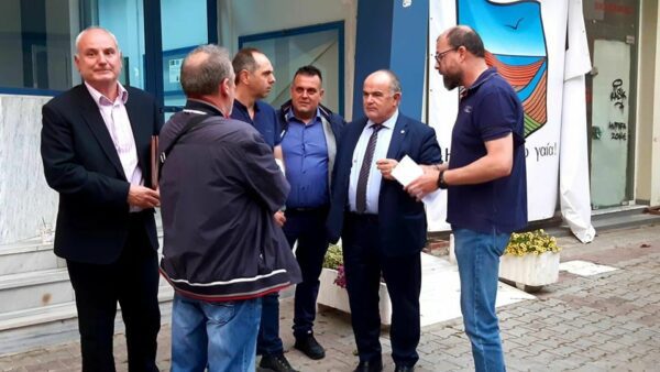 Επίσκεψη του Προέδρου της ΓΣΕΒΕΕ Γιώργου Καββαθά στην Ηράκλεια Σερρών