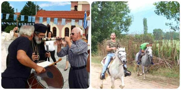 Κερκίνη Σερρών: Αναβίωσαν οι «Ιπποδρομίες» ανήμερα της Αγίας Τριάδος