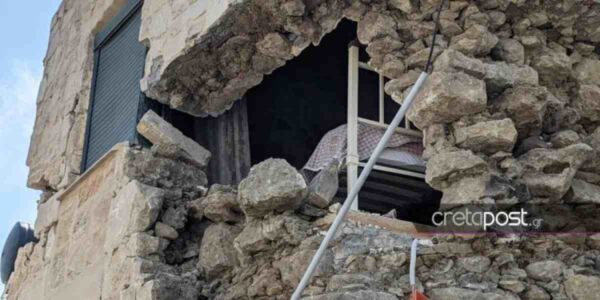 σεισμόπληκτο κτίριο