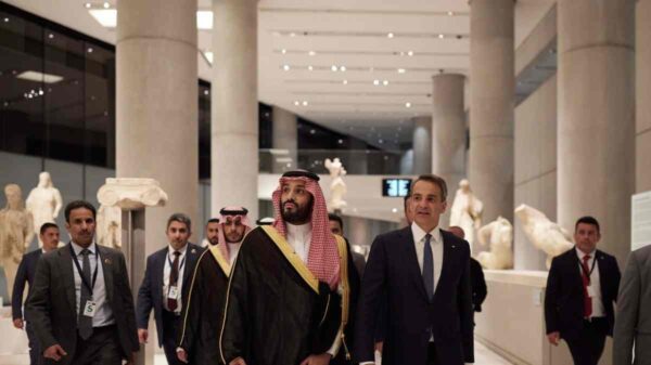 Μητσοτάκης με Μπιν Σαλμάν