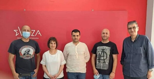 εριοδεία της Ράνιας Σβίγκου Γραμματέα της Κ.Ε. του ΣΥΡΙΖΑ-Προοδευτική Συμμαχία στη Θεσσαλονίκη