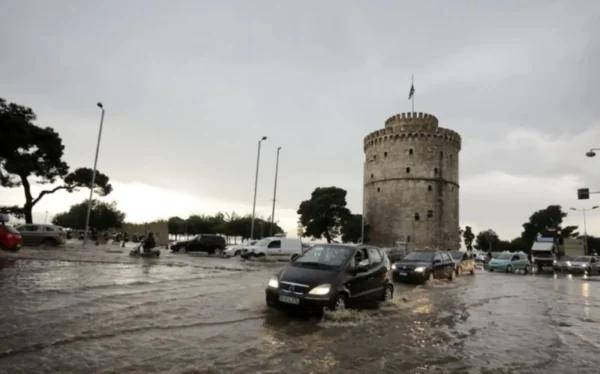 Μήνυμα από το 112 για επικίνδυνα καιρικά φαινόμενα στη Θεσσαλονίκη το επόμενο 48ωρο