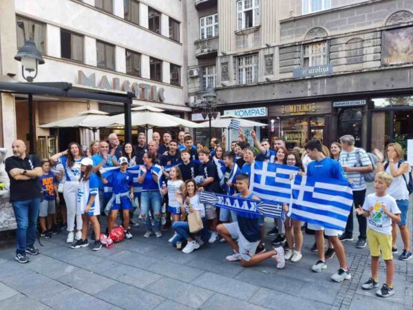 Πελαργοί και φίλοι της Εθνικής "ξεσήκωσαν" την Stark Arena