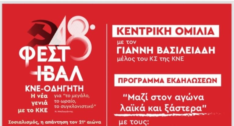 Σέρρες: 48ο Φεστιβάλ ΚΝΕ – ΟΔΗΓΗΤΗ στο πάρκο Δορυλαίου
