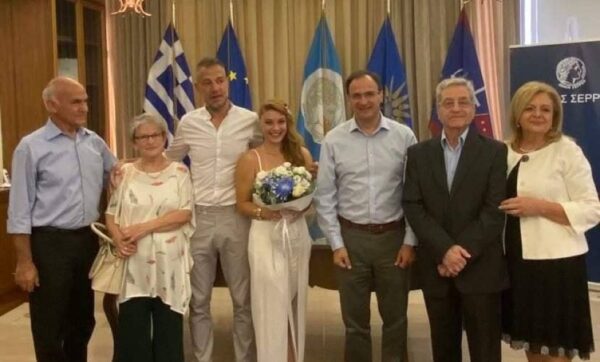 Σέρρες: Ένας όμορφος γάμος για τον Αστέριο Κανελή και την Βαΐα Αμαλία Ακριβοπούλου