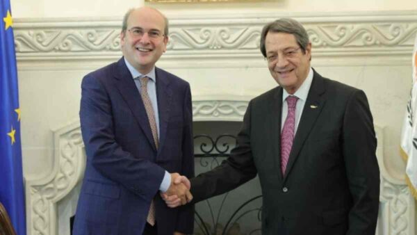 Συνάντηση Κ. Χατζηδάκη - Ν. Αναστασιάδη