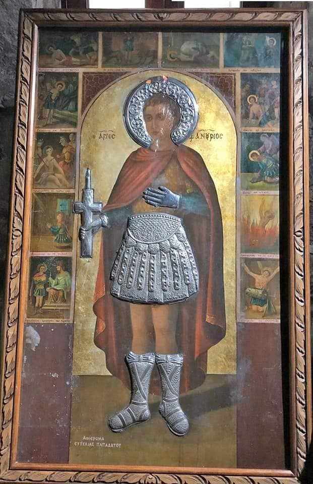 Σέρρες: Η θαυματουργή εικόνα του Αγίου Φανουρίου έρχεται στην Αγία Παρασκευή Σιδηροκάστρου 