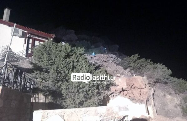 Τραγωδία στην Κρήτη με μία νεκρή: Βράχος έπεσε σε ενοικιαζόμενα δωμάτια και την καταπλάκωσε!