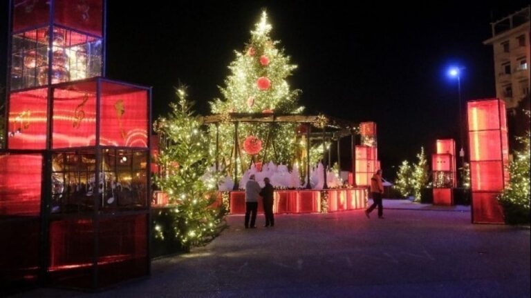 Πότε θα ανάψει ο χριστουγεννιάτικος στολισμός στη Θεσσαλονίκη